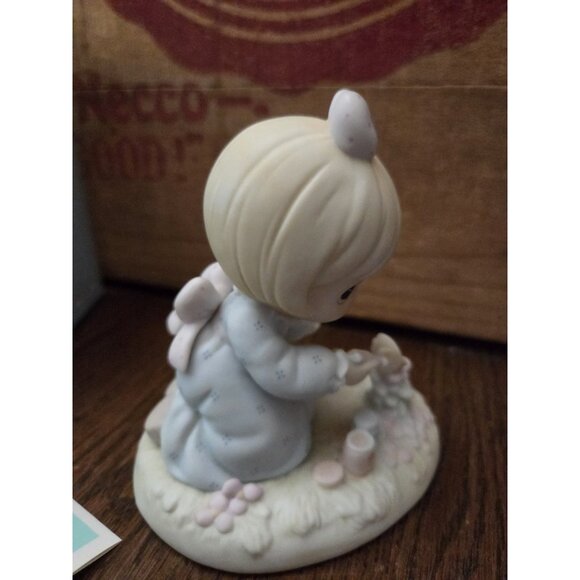 Vtg Precious Moments "God Bless You For Touching My Life" PM-881 Members Only - Picture 10 of 13